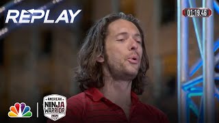 REPLAY Isaac Caldieros Shocking Run  NBCs American Ninja Warrior [upl. by Shiroma]