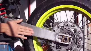 COME LUCIDARE IL TELAIO DELLA MOTO TUTORIAL [upl. by Beauchamp]