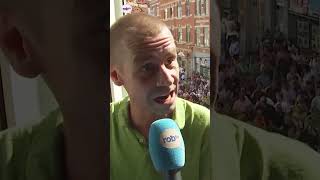 INTERVIEW Sam Gooris op de Jaarmarkt in Leuven nieuws [upl. by Drofnil764]