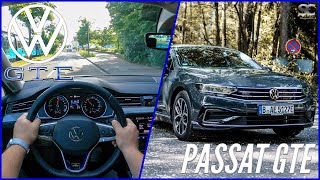 2022 VW Passat GTE 218HP  Test Drive POV  Build Quality  Features [upl. by Eirotal]