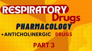 Anticholinergic  Mechanism Of Action  Indication  Drug Interaction Nursing Responsibility [upl. by Naedan435]