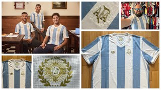 La Nueva Camiseta Especial de Argentina hecha por adidas [upl. by Ilarrold]