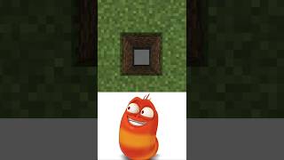 【Minecraft】oi oi oi red larva shorts minecraft [upl. by Beckett443]