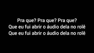 PAULO PIRES MC DANNY MARCYNHO SENSAÇÃO  AMEAÇA LETRA [upl. by Emad]