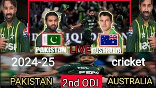 Pakistan vs Australia  2nd ODI  Full Match highlights  tapmad  today Pak vs Aus 2024 25 [upl. by Anitsirk]