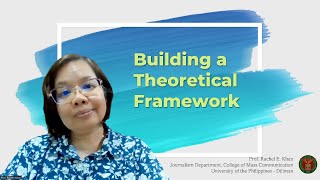 Thesis 101 Building a Theoretical Framework [upl. by Hannahoj]