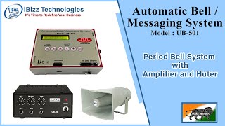 Automatic School Bell UB501 Bell Schedule Setup amp Full Installation schoolbell [upl. by Wons87]