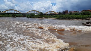 RIO SALGADO EM ICÃ“ CEARÃ ÃGUAS EM DIREÃ‡ÃƒO AO AÃ‡UDE CASTANHÃƒO HOJE 03042024 [upl. by Martino]