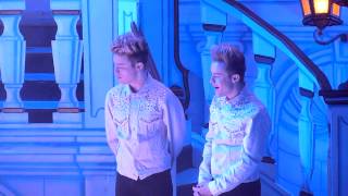 Gone To Narnia  JEDWARD In Beauty And The Beast 261213 Evening Show [upl. by Coral901]