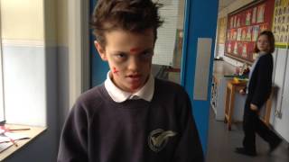 Zombie Fun Day at Bricknell Primary School Hull March 2013 [upl. by Aydiv]