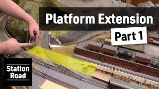 Old branch line makes way for Platform Extension [upl. by Welker]