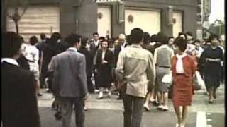 A day in Tokyo Japan in 1963 東京 [upl. by Kinsley]