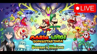 Mario amp Luigi Superstar Saga  Bowser’s Minions Blind Playthrough Part 6 Bowsers Castle [upl. by Ramon]