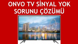 Onvo TV Sinyal Sorunu Çözümü  Sinyal Yok Uyarısı Giderme [upl. by Lulu]