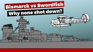 Why didnt the Bismarck shoot down any Swordfish [upl. by Ninette347]