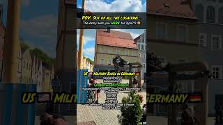 First look at my small Bavarian town in Weiden US🇺🇸 Military PCS to Grafenwoehr amp Vilseck Germany🇩🇪 [upl. by Cassandra]