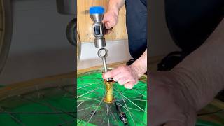 Is it TOO EXTREME⁉️😱 Custom BMX hub repair 🔧🧰 bikes youtube bikerepair [upl. by Goode]