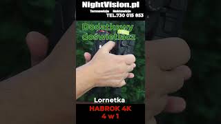 Lornetka obserwacyjna HIKMICRO Habrok 4K HE25LN  Iluminator NOXAR PRO 4w1 nightvision shorts [upl. by Elehcir637]