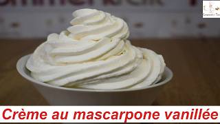 Crème au mascarpone  Quelles ingrédients faut il pour une crème au mascarpone inratable et divine [upl. by Nylecoj]