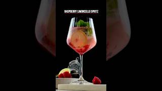 Raspberry Limoncello Spritz cocktails drink spritz limoncello [upl. by Harneen]