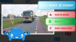 Compleet auto theorie examen december 2023  gevaarherkenning  kennis  inzicht  voorrang [upl. by Daisie939]