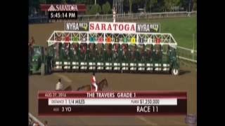 2016 Travers Stakes  Arrogate [upl. by Picardi188]