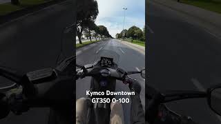 Kymco Downtown GT350 0100 Km Hızlanma  Hayat Motorla Güzel 250cc kymco motosiklet [upl. by Llertniuq]