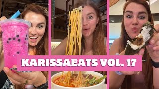 Everything I Ate for 10 in Thailand And for 7 in Malaysia  KarissaEats Compilation Vol 17 [upl. by Glenna]