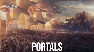 Avengers Endgame  Portals  SLOWED  REVERB  Alan Silvestri [upl. by Ole]