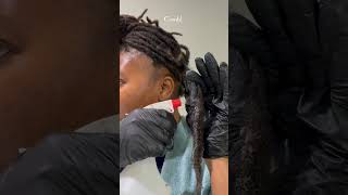 Combing out locs after 6 years combingoutlocs [upl. by Barrett]