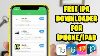 IPA Downloader iOS  Download amp Install IPA Files on iPhone No Jailbreak [upl. by Nevur]