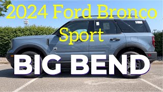 2024 Ford Bronco Sport Big Bend The BEST One to BUY [upl. by Sinnal862]