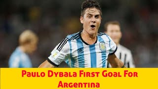 Paulo Dybala vs Mexico ♚First Goal For Argentina♚ 21112018 [upl. by Areid]