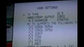 Comcast HD Settings [upl. by Tiedeman]