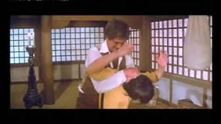 Game of Death  Bruce Lee Kim Tae Chung vs Hugh OBrian Cantonese [upl. by Heilner]