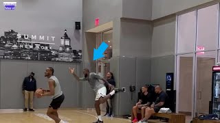 LEBRON JAMES amp BRONNY BACK TO THE GYM AFTER THE DAY 1 NBA DRAFT 2024 [upl. by Mas853]