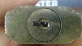 HOW TO PICK A VERY OLD REESE WAFER LOCK [upl. by Wieche]