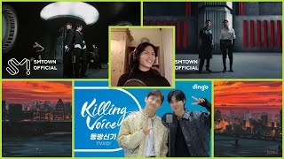 TVXQ Marathon  Reaction to Down Rebel and Killing Voice [upl. by Chesnut119]