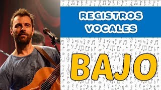 REGISTROS VOCALES  66 BAJO [upl. by Letniuq]