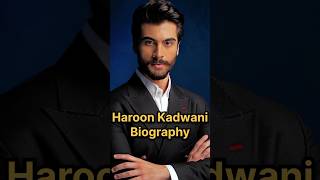 Haroon Kadwani Biography haroonkadwani jhoom jhoomdrama ruposh terimerikahani [upl. by Alonso]