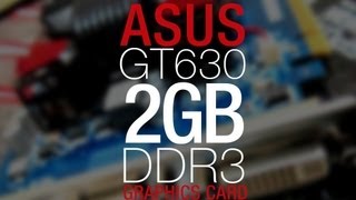 ASUS GT 630 2GB DDR3 Graphics Card Unboxing [upl. by Anaitit387]