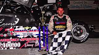 Mike Lichty talks about his win at Sandusky Speedway Aug 1 2024 [upl. by Danica]