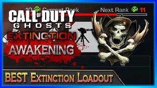 COD Ghosts Extinction  quotBESTquot quotSoloquot and quotCoopquot quotLoadoutquot  COD Extinction Tips and Tricks [upl. by Eecats]