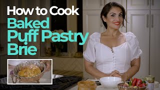 How to Make a Delicious Baked Puff Pastry Brie [upl. by Dehsar]