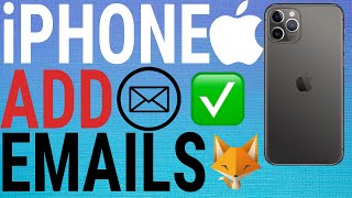 How To Add Multiple Email Accounts on IOS iPhone  iPad [upl. by Bushey]