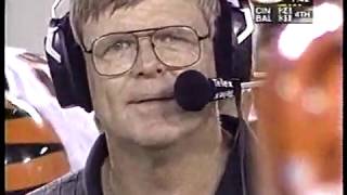 1998 Bengals at Ravens Week 4 with Bengals postgame interviews [upl. by Ellesig216]