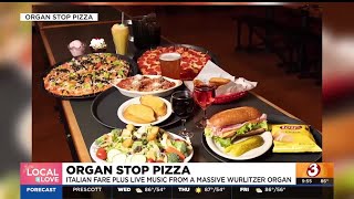 Listen to organist during dinner at Mesa pizza restaurant [upl. by Reivaj237]