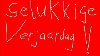 een gelukkige verjaardag [upl. by Rosco]