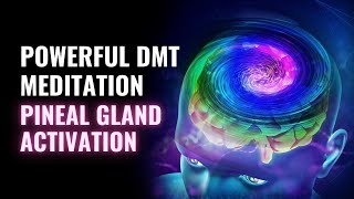 The Most Powerful DMT Activation  Pineal Gland Activation  Natural DMT Meditation  DMT Music [upl. by Samala]