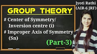 Center of symmetry inversion center symmetryImproper axis of symmetry rotation in group theory [upl. by Nitsoj974]